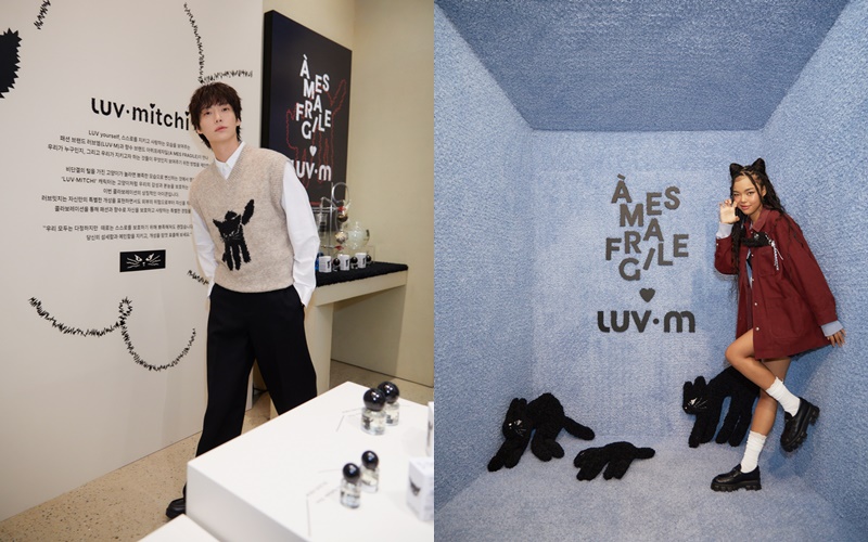 '러브밋치' 팝업스토어 방문한 아이브 리즈, 엔플라잉 이승협, 안재현, 박제니 997-Image